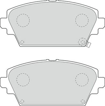 Mando MPO03 Fren Balata Accord 98-02 CRV 97-01 HRV 99 Ön 45022S1AE20