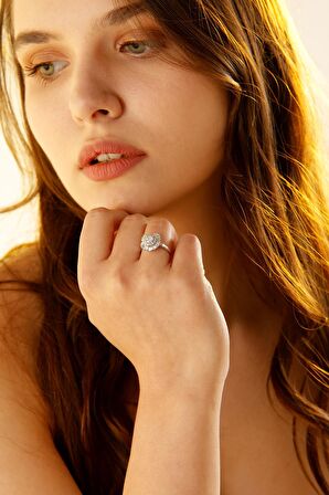 0,58 ct Vintage Pırlanta Yüzük