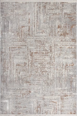 Madrid 1005 Vizon Halı Kilim Kaymaz Taban Salon Mutfak Kesme Yolluk Makine Halısı