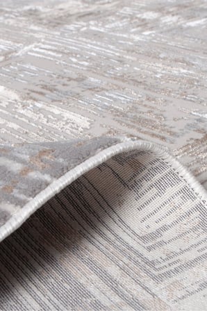 Madrid 1005 Vizon Halı Kilim Kaymaz Taban Salon Mutfak Kesme Yolluk Makine Halısı