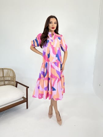 MODA ŞEHRİ 5522 ELBİSE-SASSARİ