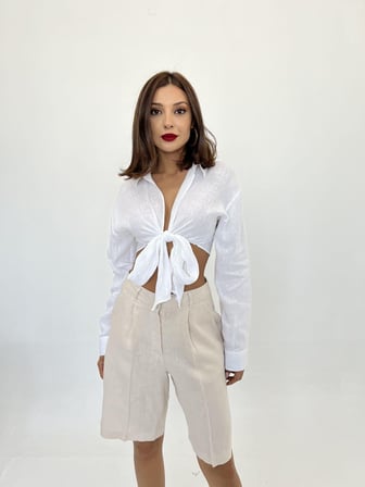 MODA ŞEHRİ 7066 ŞORT-BEJ