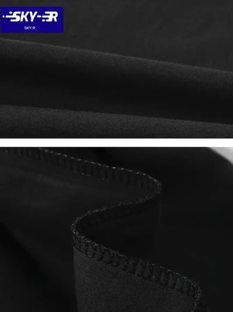 MODA ŞEHRİ Baskılı Oversize Bisiklet Yaka T-shirt - Siyah