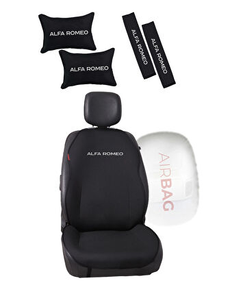 Alfa Romeo Nakışlı Minder Seti