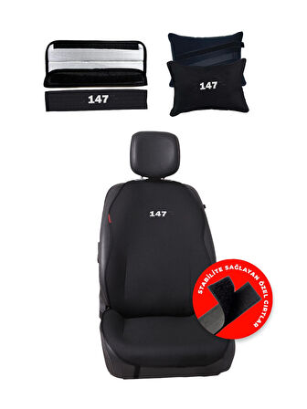 Alfa Romeo 147 Nakışlı Minder Seti