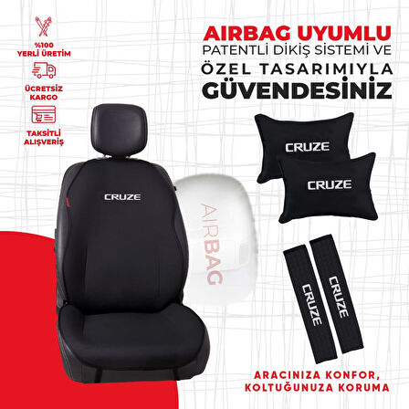 Chevrolet Kalos Nakışlı Minder Seti