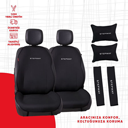 Dacıa Stepway Nakışlı Minder Seti