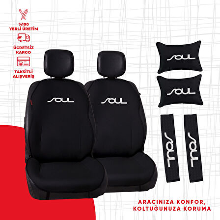 Kia Soul Nakışlı Minder Seti