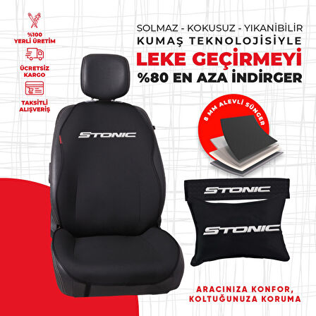 Kia Stonic Nakışlı Minder Seti