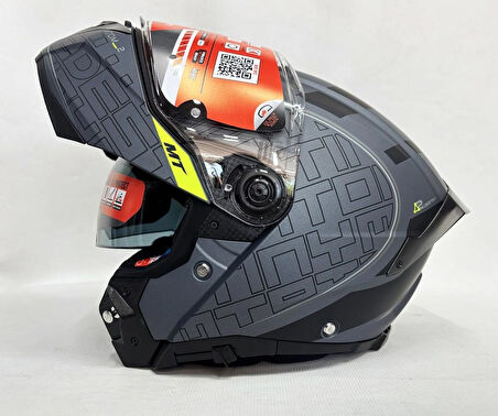 MT Atom 2 Sv Destiny C2 Mat Çene Açılır İç Güneş Vizörlü 2XL