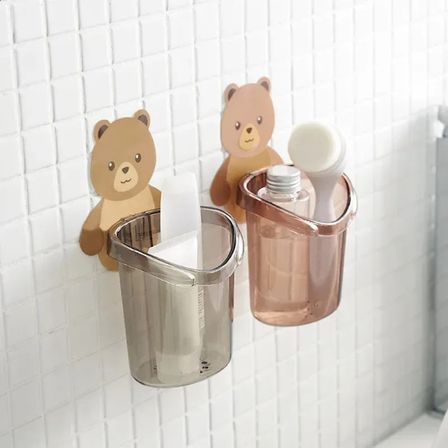 Ayı Figürlü Plastik Organizer