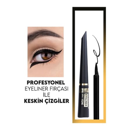 3'ü 1 Arada Göz Makyajı Seti - Eyeliner, Maskara, Kalem
