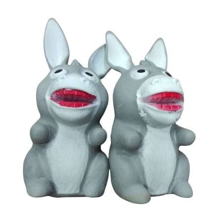 Eşek Tasarımlı Squishy - 12'li Paket - Yumuşak Oyuncak