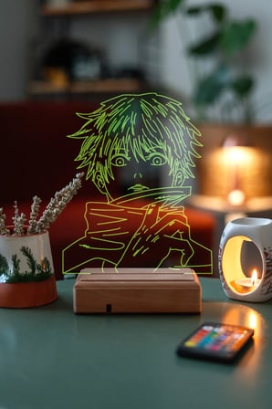 Jujutsu Kaisen Satoru Gojo 16 Renk Gece Lambası