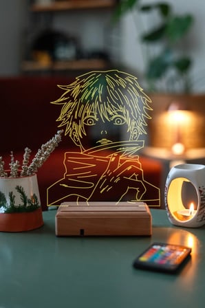Jujutsu Kaisen Satoru Gojo 16 Renk Gece Lambası