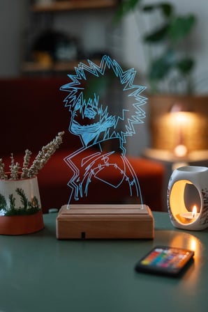 My Hero Academia Dabi 16 Renk Gece Lambası