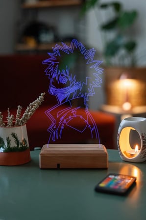 My Hero Academia Dabi 16 Renk Gece Lambası