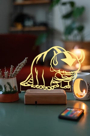 Avatar Appa 16 Renk Gece Lambası