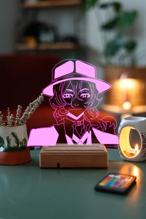 Bungo Stray Dogs Chuuya Nakahara 16 Renk Gece Lambası