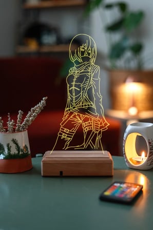 Mikasssa Ackermaan Kumandalı Led Işıklı Masa Dekoru