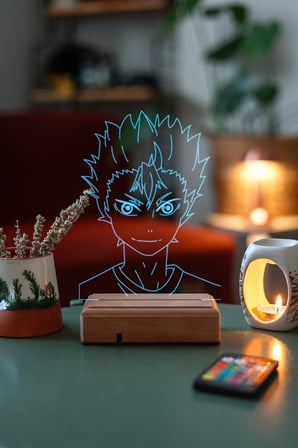 Haikyuuu! Nishinoya 16 Renk Rgb Gece Lambası