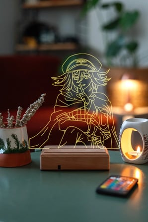 Kokichi Oma Danganronpa 16 Renk Dekoratif Kumandalı Gece Lambası