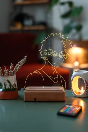 Katsuki Bakugo My Hero Academia Gece Lambası