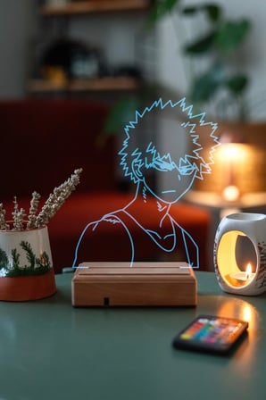 Katsuki Bakugo My Hero Academia Gece Lambası