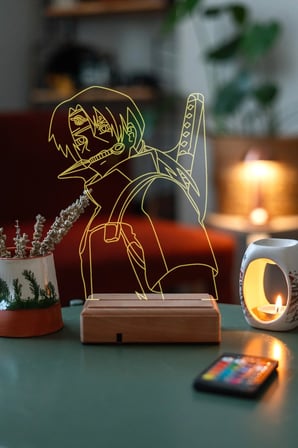 Itachi Uchiha Naruto Gece Lambası