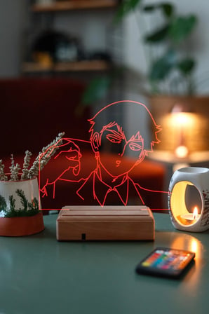 Arataka Reigen - Mob Psycho 100 Kumandalı Gece Lambası