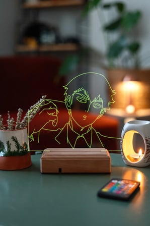 Arataka Reigen - Mob Psycho 100 Kumandalı Gece Lambası