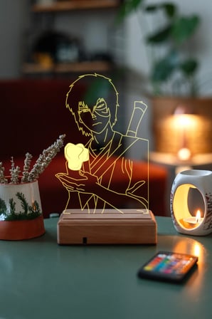 Avatar Aang & Zuko 16 Renk Gece Lambası