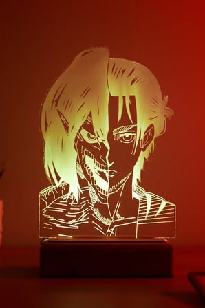 Attack On Titan Eren - Titan Gece Lambası