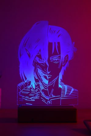 Attack On Titan Eren - Titan Gece Lambası