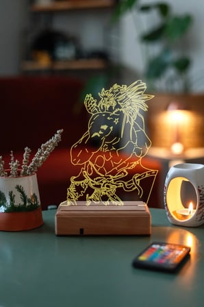 Dio Brando Jojo's Bizarre Gece Lambası