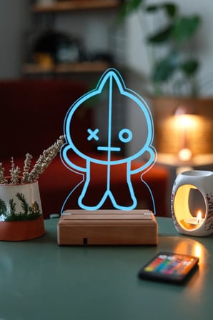 Bt21 Van Bts Army 16 Renk Kumandalı Gece Lambası
