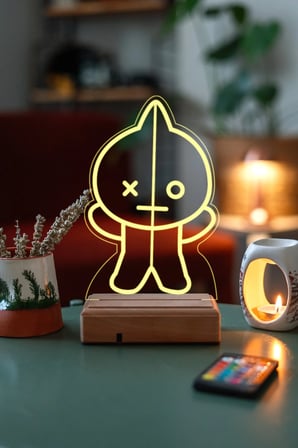 Bt21 Van Bts Army 16 Renk Kumandalı Gece Lambası