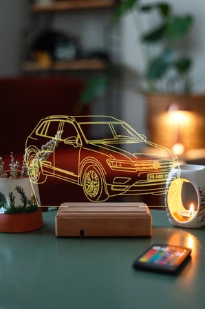 Volkswagen Tiguan Hediyelik 16 Renkli Gece Lambası