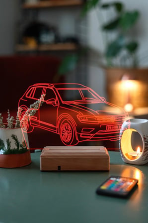 Volkswagen Tiguan Hediyelik 16 Renkli Gece Lambası