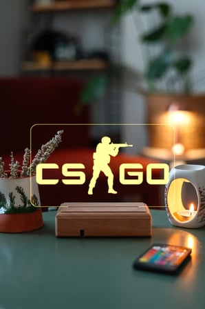 Cs Go 16 Renk Masa Lambası