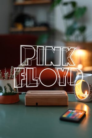 Pink Floyd 3d 16 Renkli Kumandalı Gece Lambası