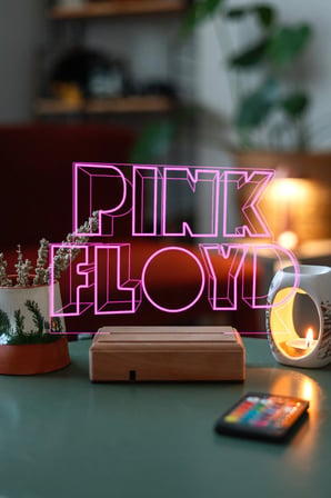 Pink Floyd 3d 16 Renkli Kumandalı Gece Lambası