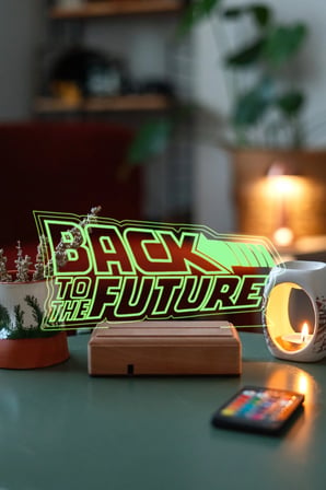 Back To The Future Hediye 16 Renk Gece Lambası