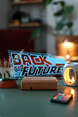 Back To The Future Hediye 16 Renk Gece Lambası