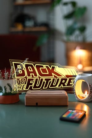 Back To The Future Hediye 16 Renk Gece Lambası