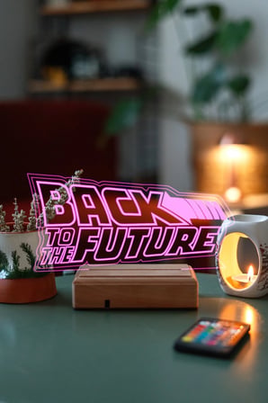 Back To The Future Hediye 16 Renk Gece Lambası