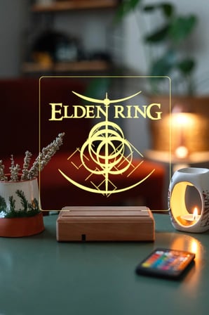 Elden Ring Hediyelik Rgb Kumandalı Masa Lambası