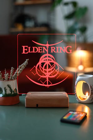 Elden Ring Hediyelik Rgb Kumandalı Masa Lambası