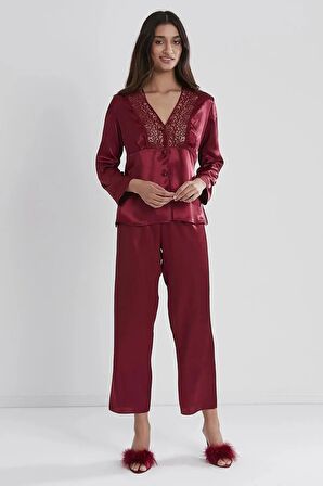 Saten Altılı Çeyiz Seti Terlik