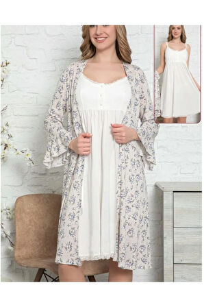 Lohusa Sabahlıklı Pijama Takımı
